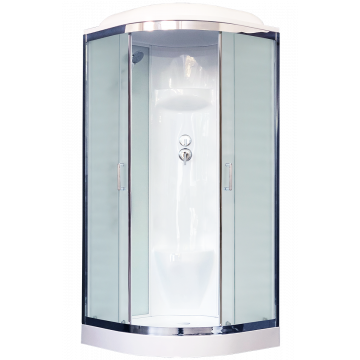 Душевая кабина Royal Bath HK RB 90HK6-WC-CH (белое/матовое)